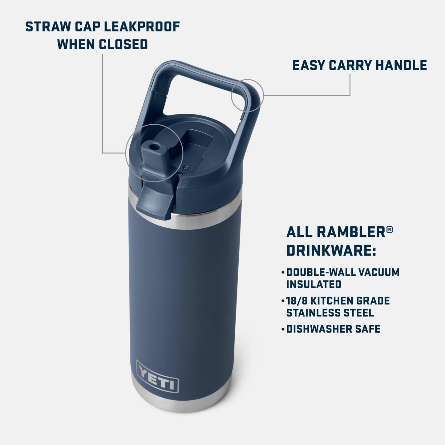 18 oz Water Bottle - US 5507