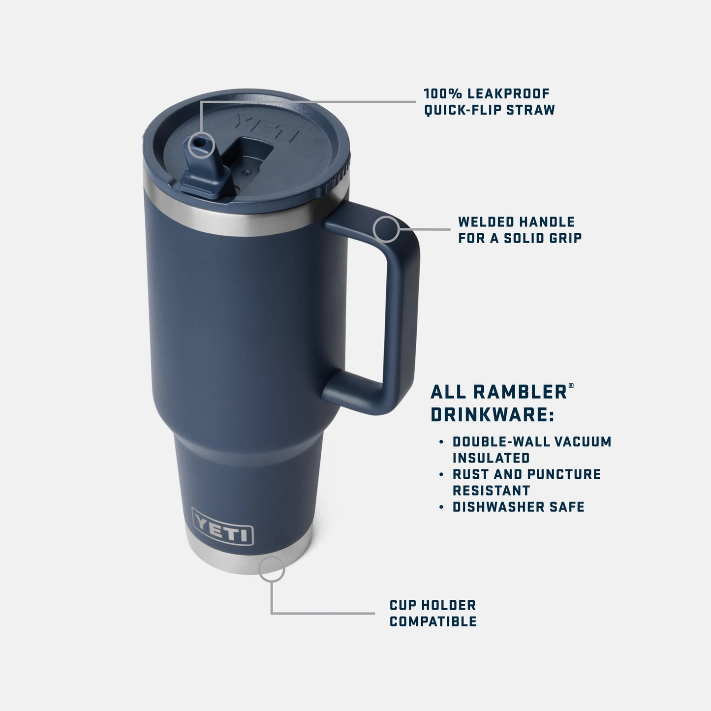 40 oz Travel Straw Mug - US 2079