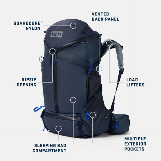 50L Women's Hiking Pack - US 6170