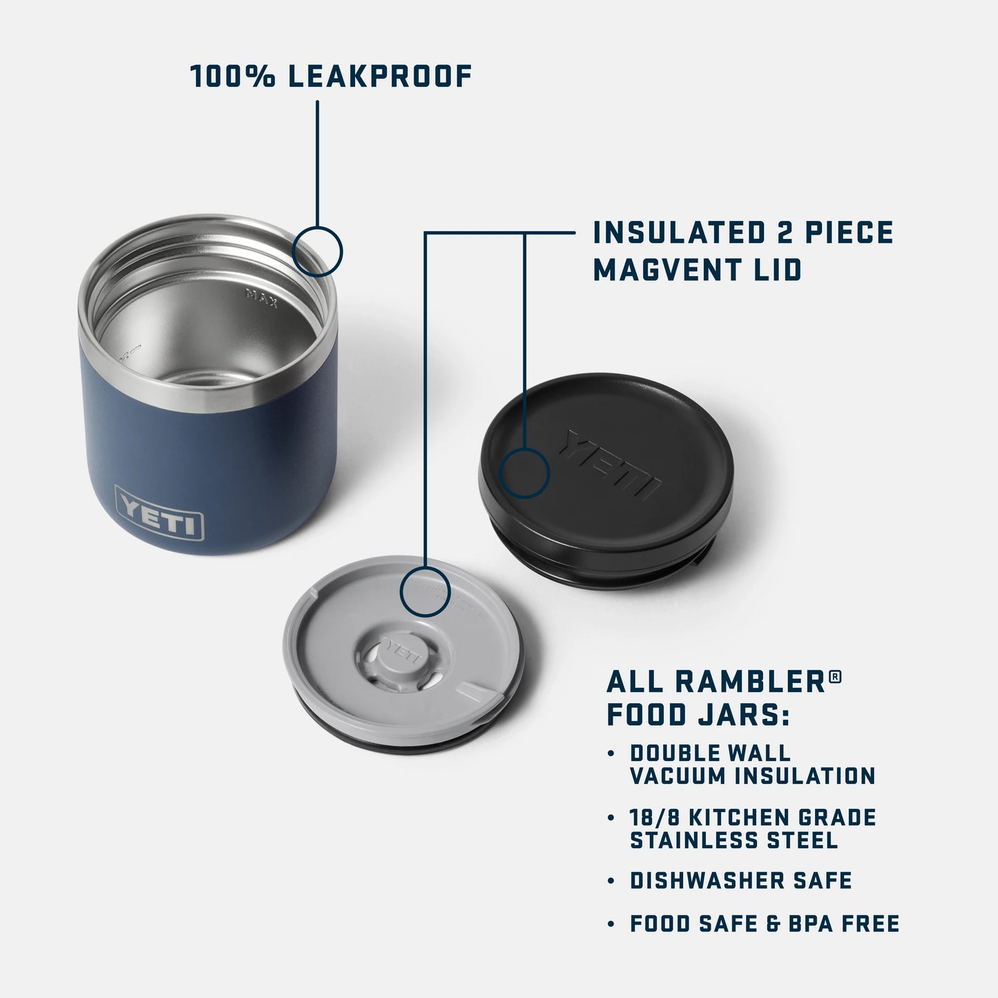 8 oz Insulated Food Jar - US 5420