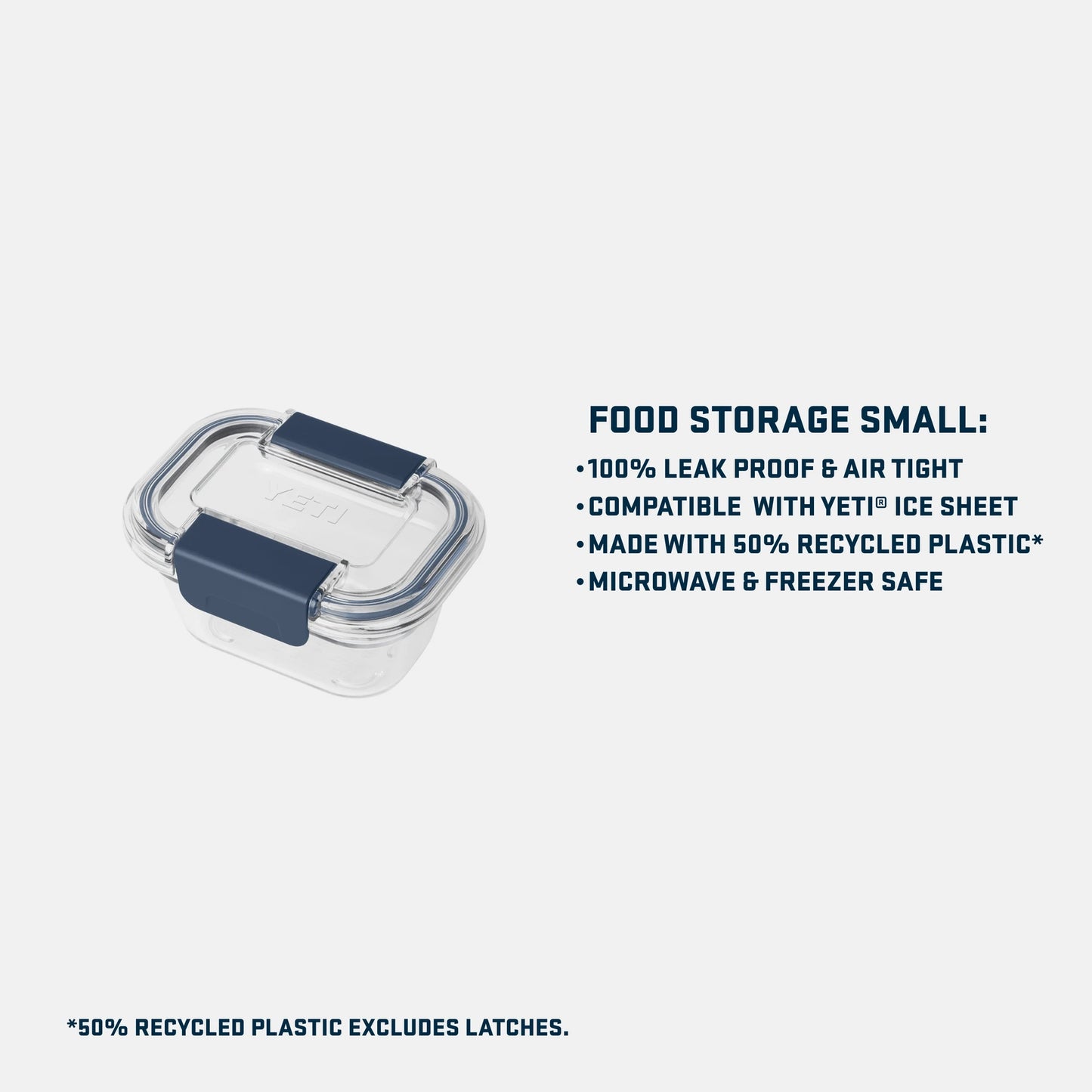 Small Plastic Food Storage - US 3673